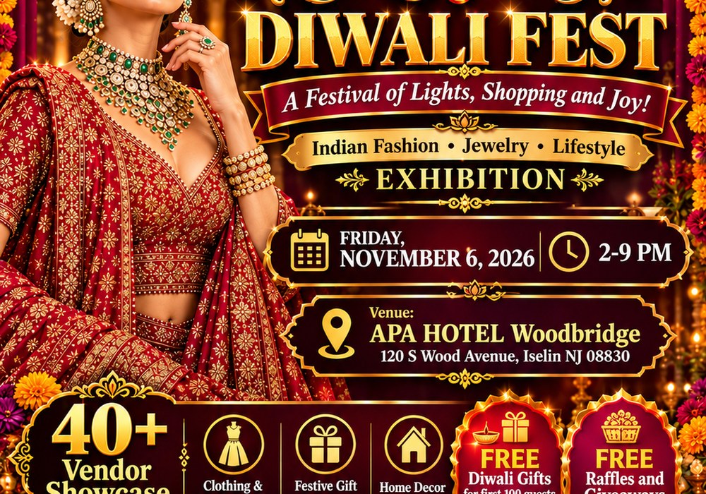 Diwali Fest fashion and lifestyle exhibition poster