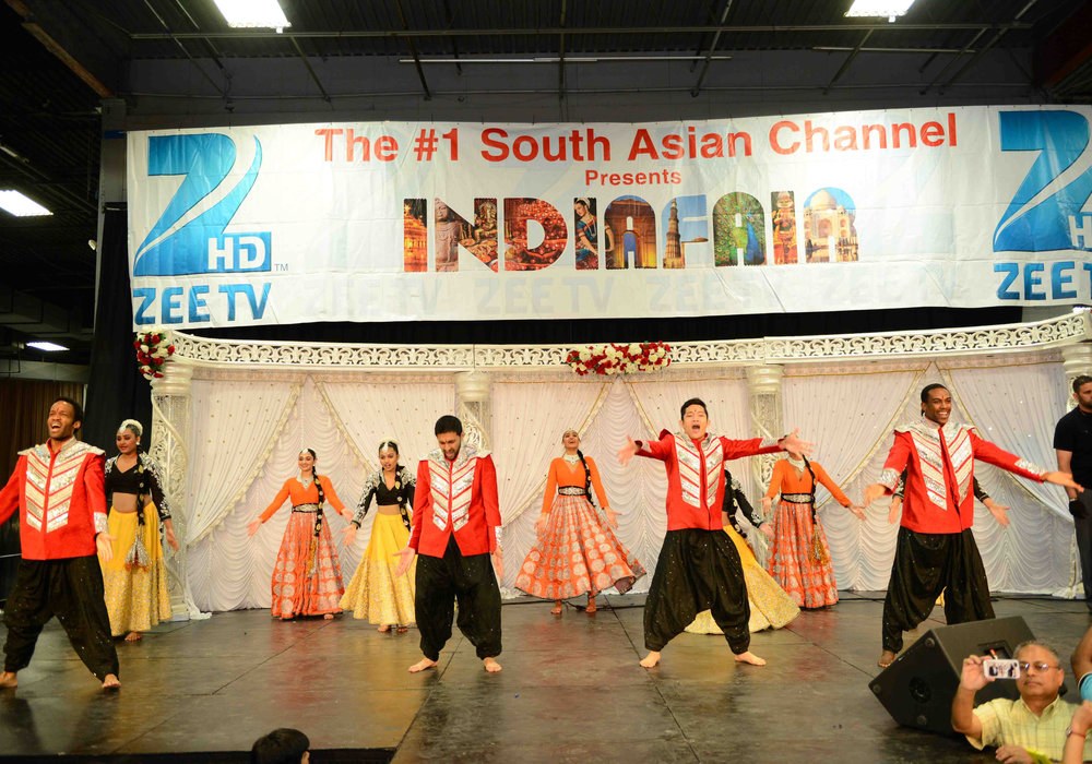 Cultural performance at India Fair